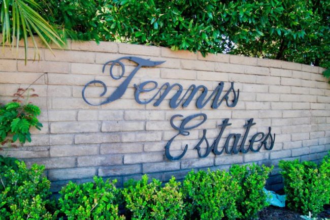 Tennis Estates Homes For Sale