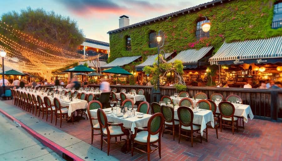 Dining at The Shops at Mission Viejo Property Perks