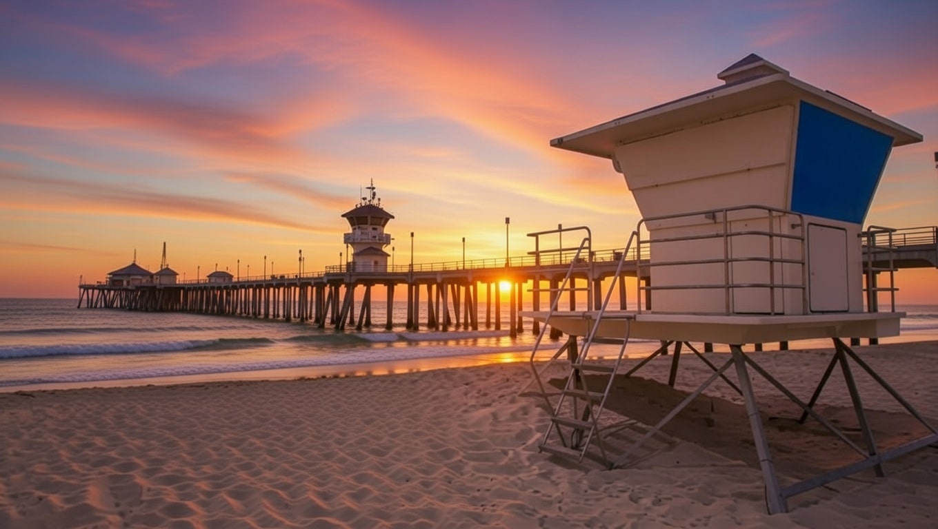 Top Beaches Accessible from Downtown Huntington Beach Homes