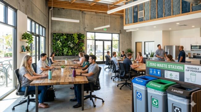 Best Practices in Sustainability Practices in Flex Spaces in Orange, Orange County