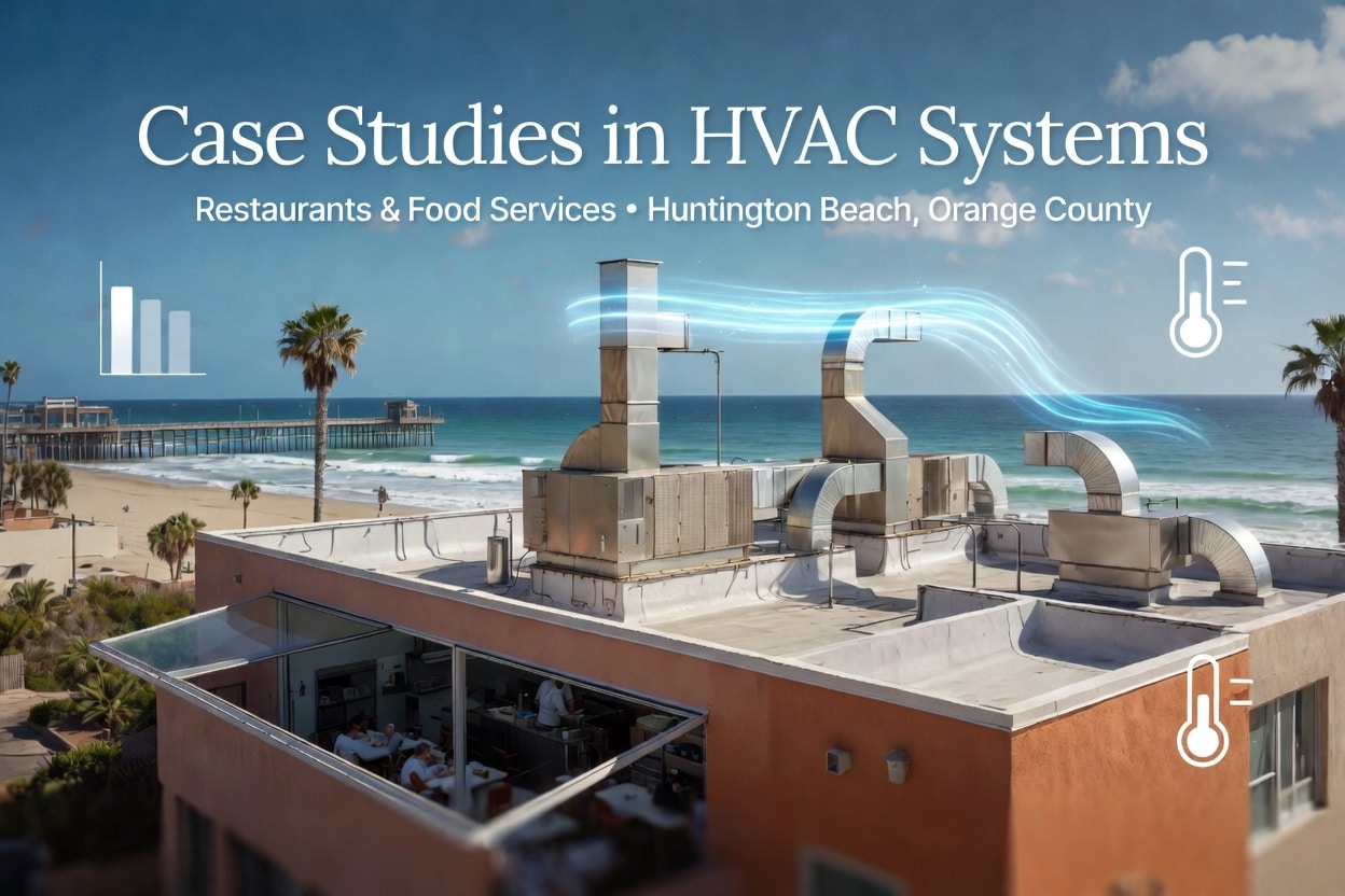 Case Studies in HVAC Systems for Restaurants and Food Services in Huntington Beach, Orange County