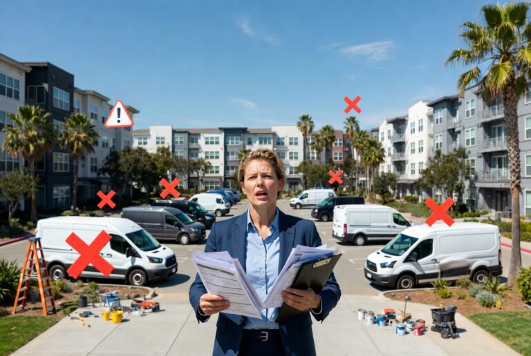 Common Mistakes in Vendor Management in Apartment Complexes in Irvine, Orange County