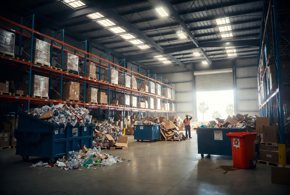Common Mistakes in Waste Management in Warehouse and Distribution Centers in Irvine, Orange County