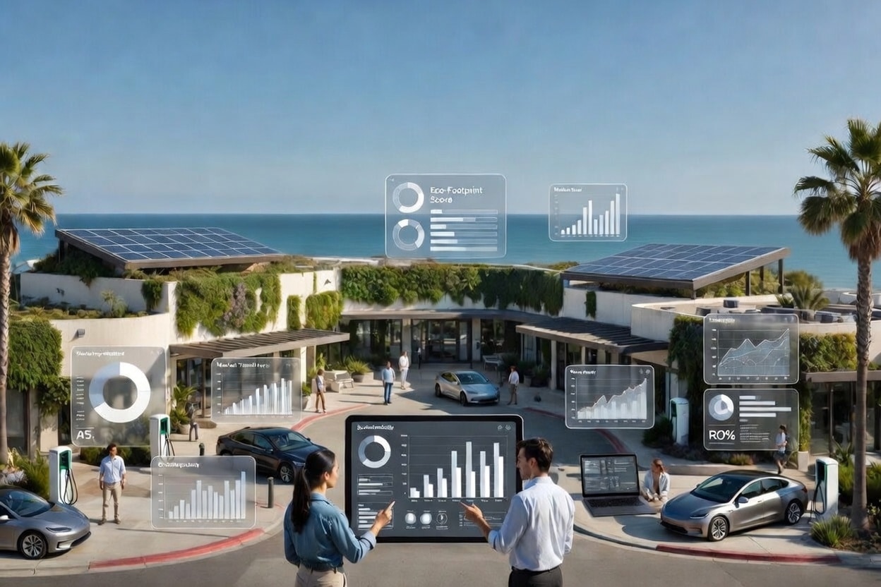 Conducting Market Analysis for Sustainability Practices in Shopping Centers in Newport Beach, Orange County
