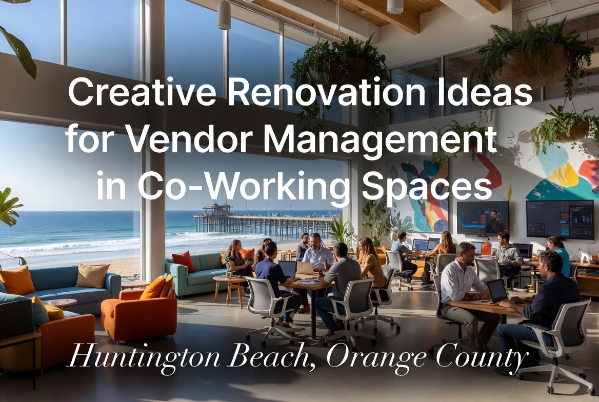 Creative Renovation Ideas for Vendor Management in Co-Working Spaces in Huntington Beach, Orange County