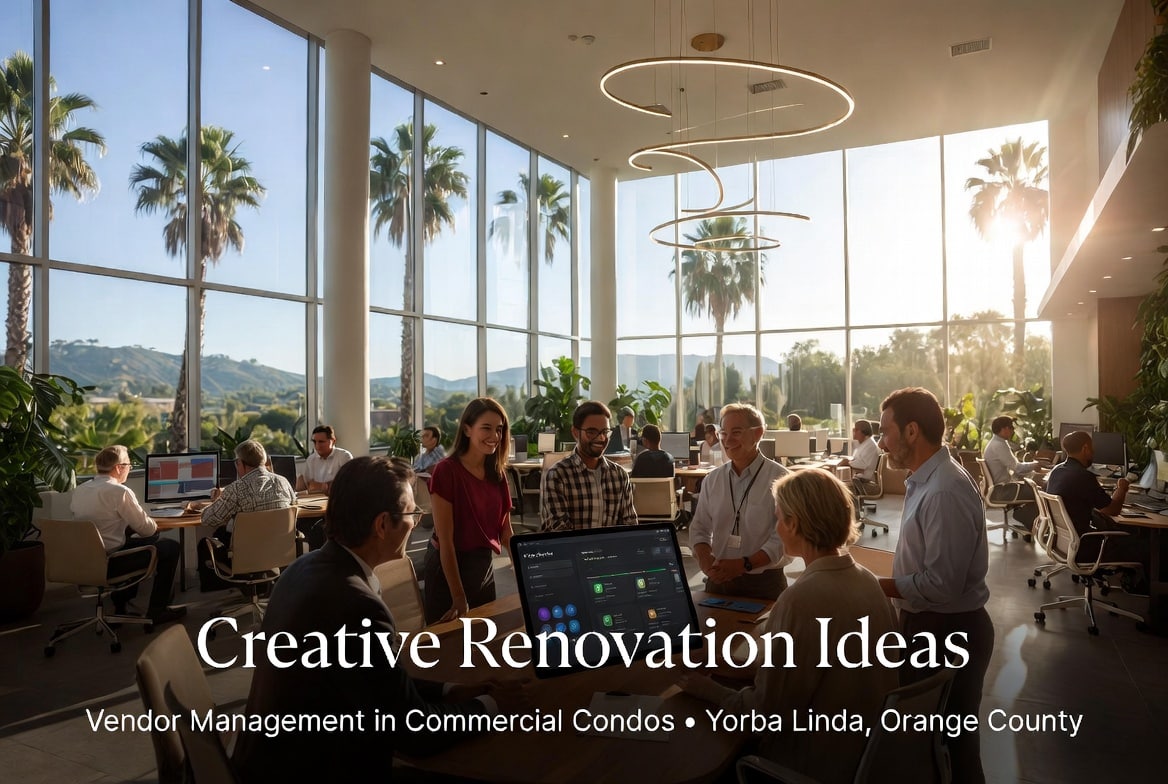 Creative Renovation Ideas for Vendor Management in Commercial Condos in Yorba Linda, Orange County