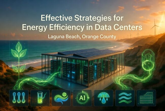 Effective Strategies for Energy Efficiency in Data Centers in Laguna Beach, Orange County