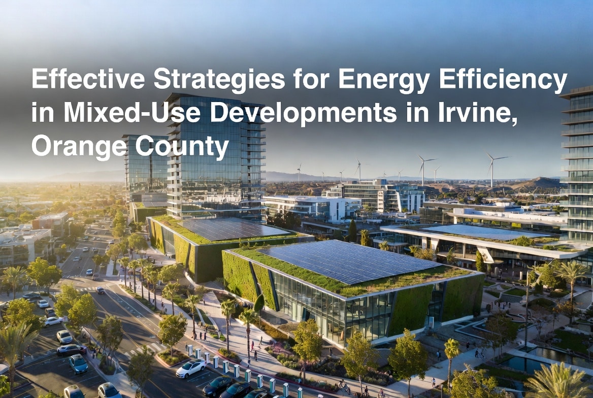 Effective Strategies for Energy Efficiency in Mixed-Use Developments in Irvine, Orange County