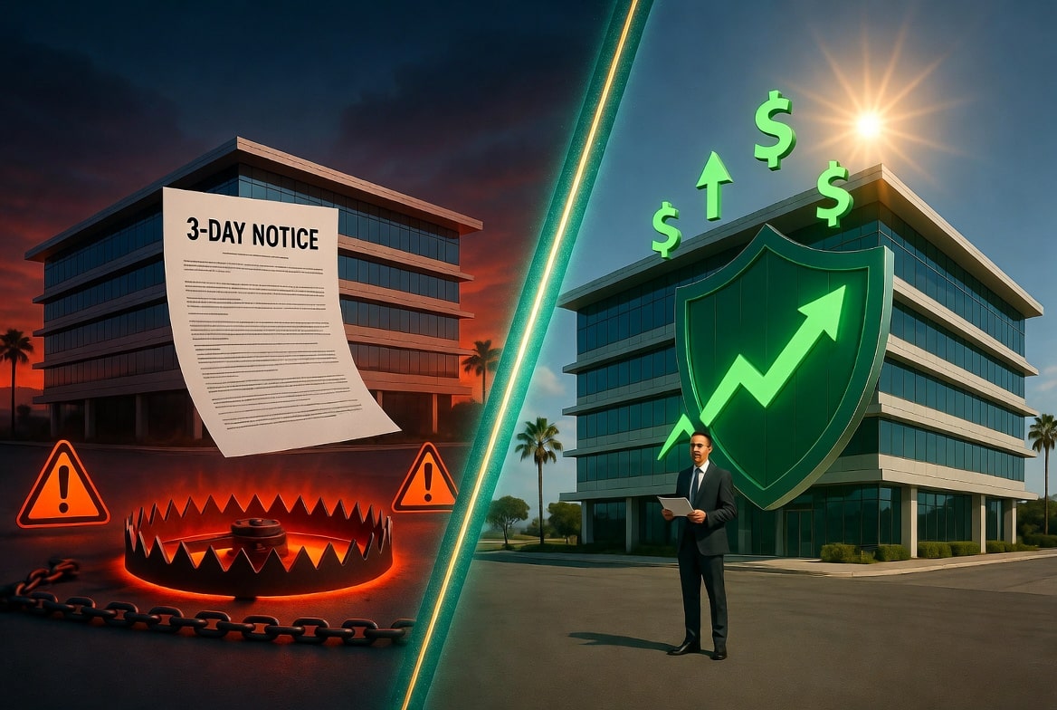 The 3-Day Notice Trap: Navigating Commercial Evictions in California Without Losing Your Equity
