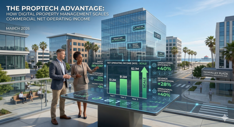 The PropTech Advantage: How Digital Property Management Scales Commercial Net Operating Income