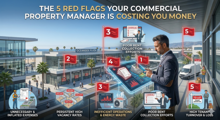 The 5 Red Flags Your Commercial Property Manager is Costing You Money