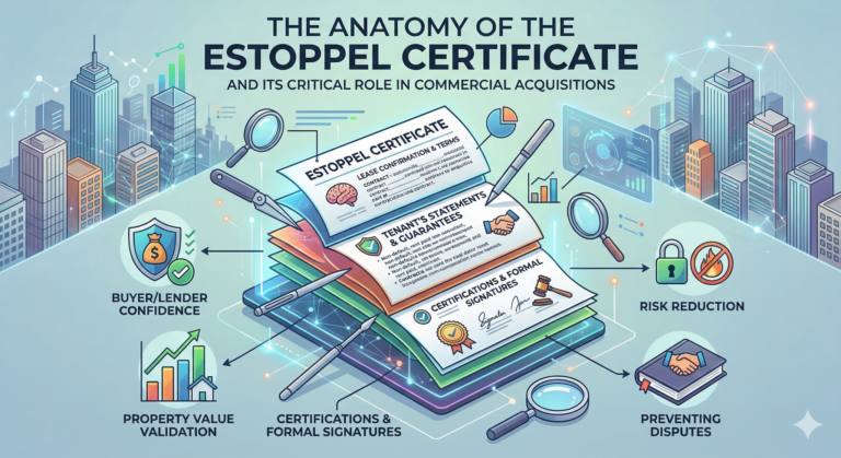 The Anatomy of the Estoppel Certificate: Why It’s the Most Important Document in Commercial Acquisitions
