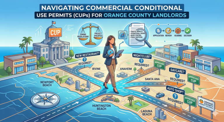 Navigating Commercial Conditional Use Permits (CUPs) for Orange County Landlords