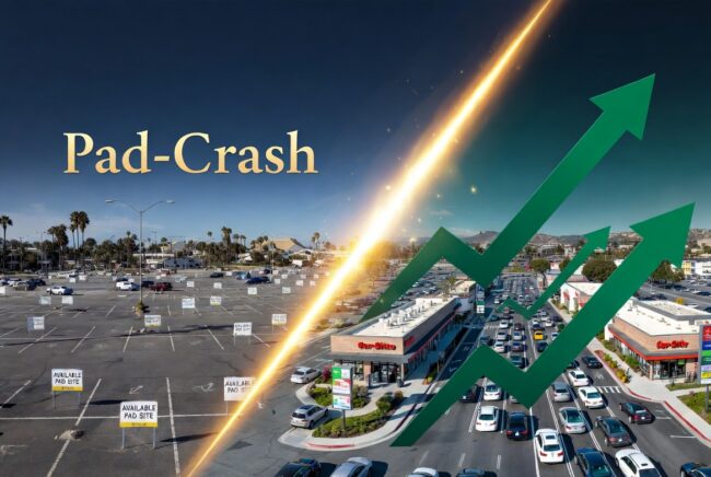 The Pad-Crash: Developing High-Yield Drive-Thrus on Underutilized Retail Parking Lots in OC