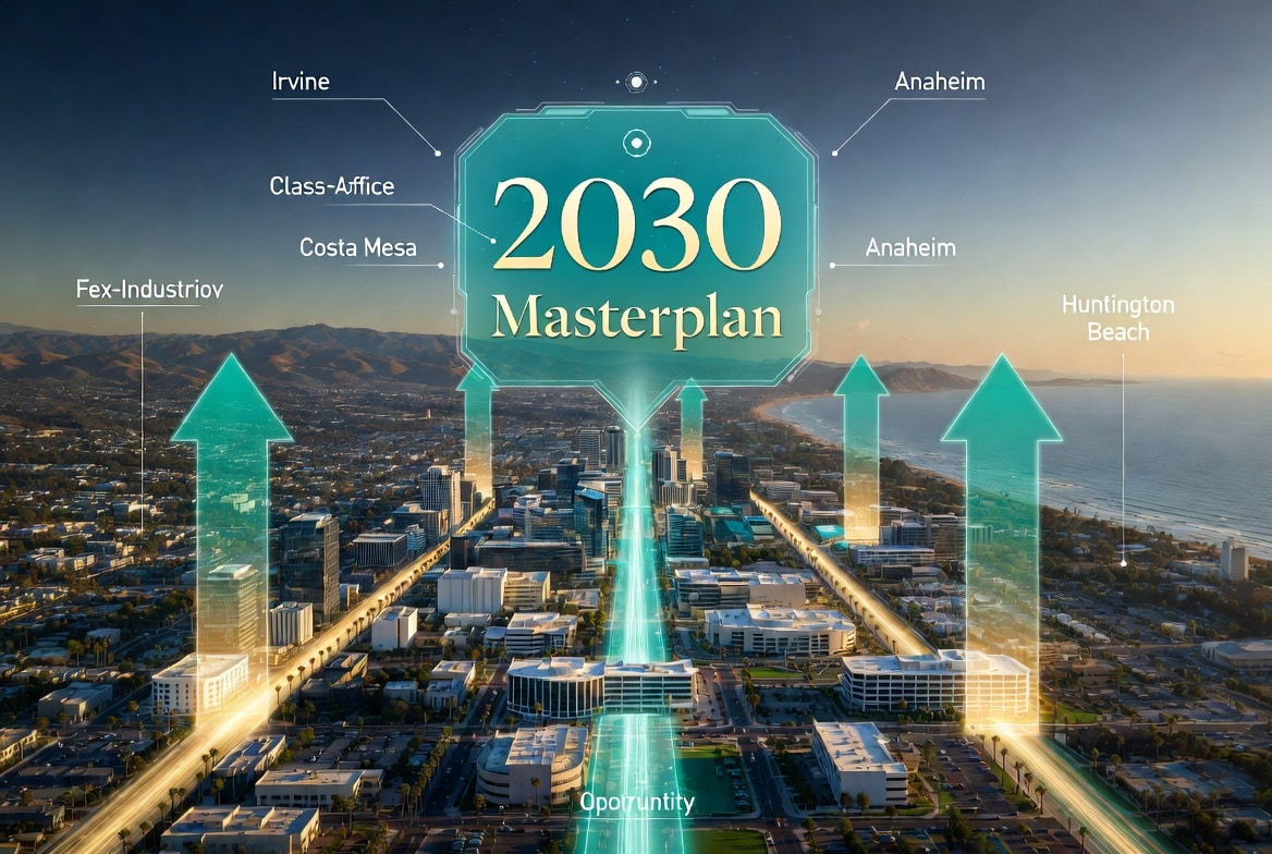 The 2030 Orange County Commercial Masterplan: Where the Next Decade of Wealth Will Be Forged