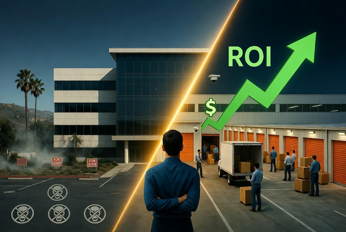 The Zombie Office Fix: Converting Vacant OC Office Space into High-Density Self Storage