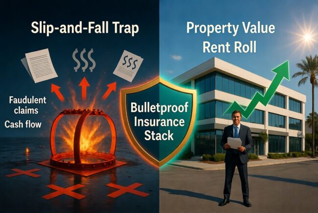 The Commercial Slip-and-Fall: How to Bulletproof Your Insurance Stack Against Fraudulent Claims in OC