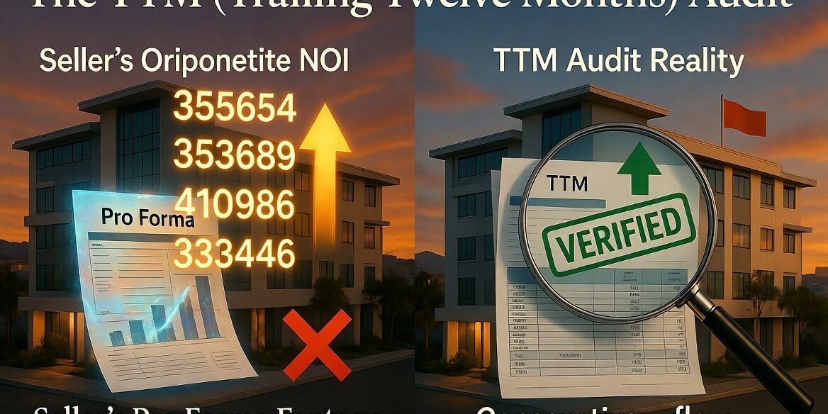 The TTM (Trailing Twelve Months) Audit: Seeing Through the Seller’s “Pro Forma” Fantasy