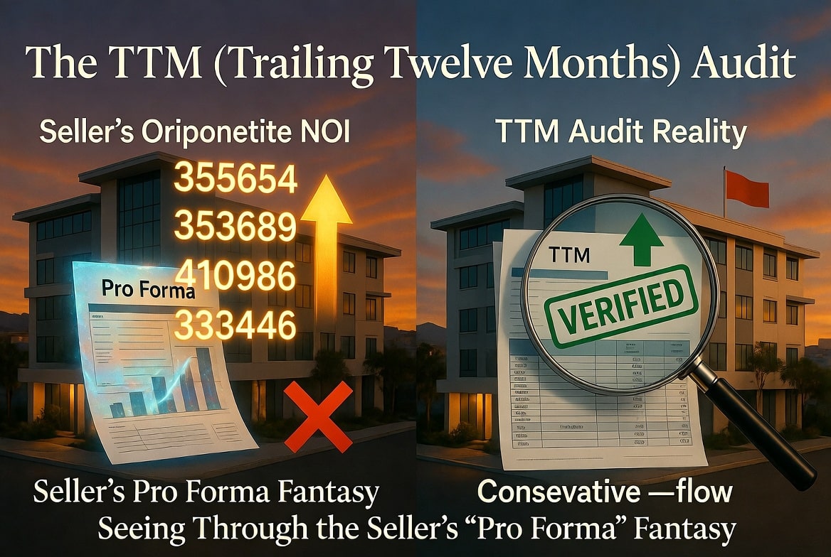 The TTM (Trailing Twelve Months) Audit: Seeing Through the Seller’s “Pro Forma” Fantasy