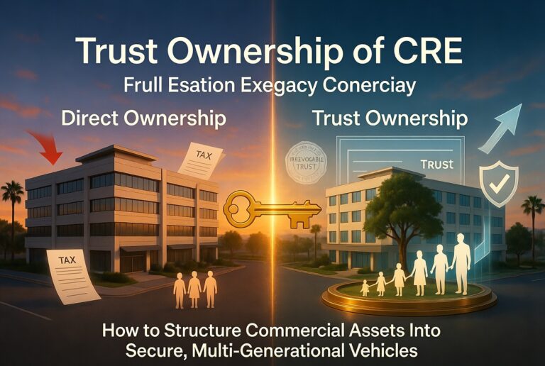 Trust Ownership of CRE: How to Structure Commercial Assets Into Secure, Multi-Generational Vehicles