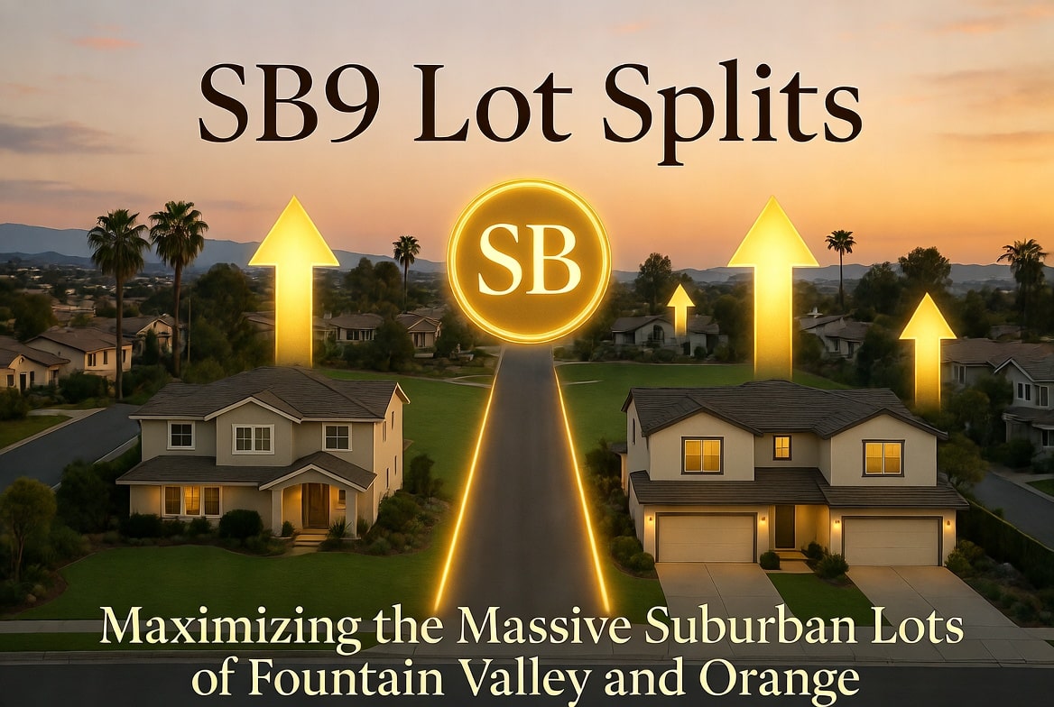SB9 Lot Splits: Maximizing the Massive Suburban Lots of Fountain Valley and Orange