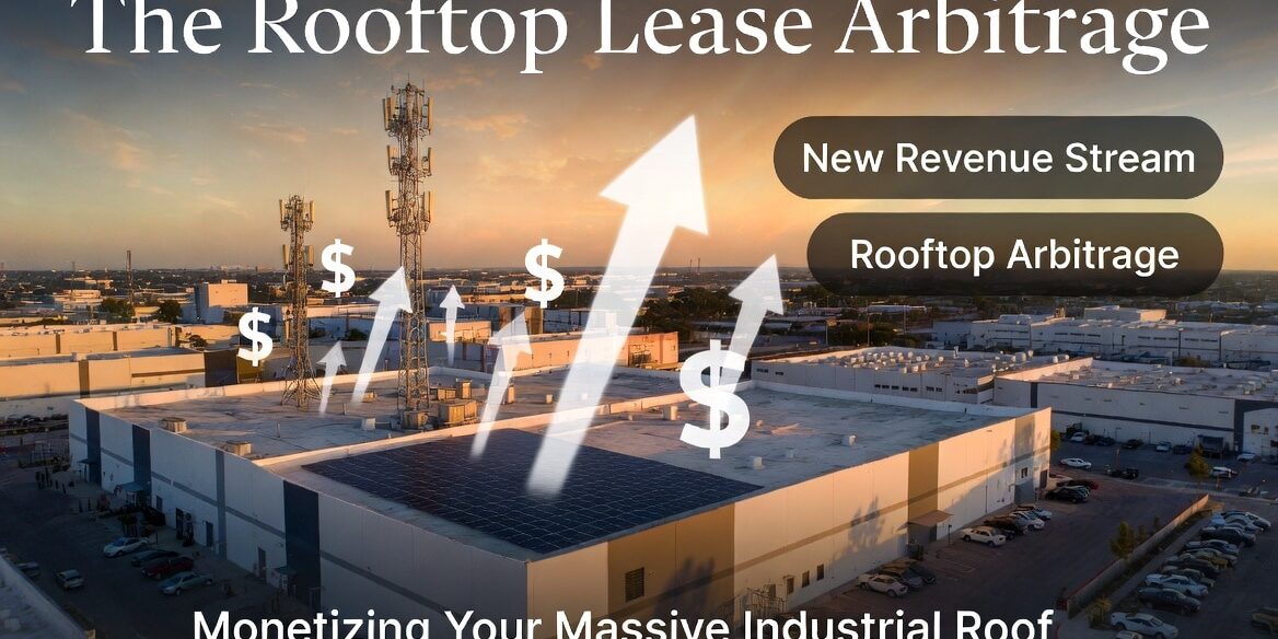 The Rooftop Lease Arbitrage: Monetizing Your Massive Industrial Roof With Solar Arrays or Telecom Cells
