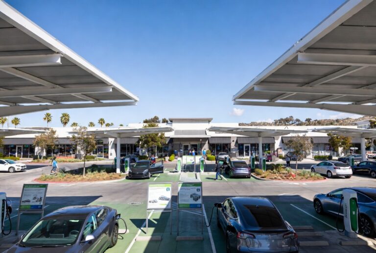 Implementing Sustainability in Parking Management in Strip Malls in Brea, Orange County