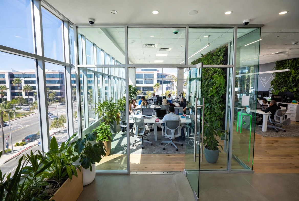 Implementing Sustainability in Security Measures in Co-Working Spaces in Irvine, Orange County