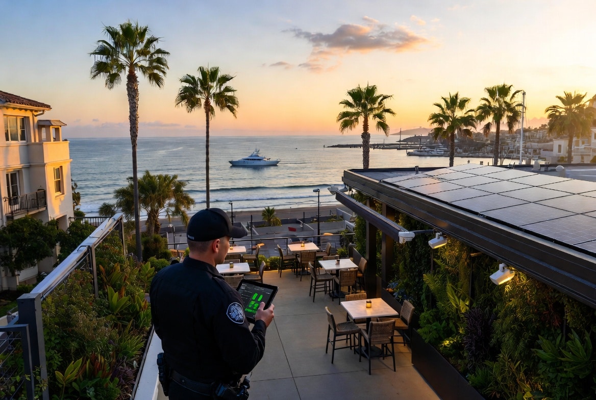 Implementing Sustainability in Security Measures in Restaurants and Food Services in Newport Beach, Orange County