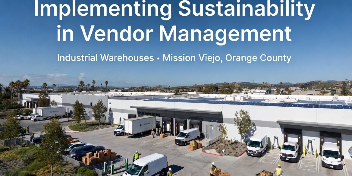 Implementing Sustainability in Vendor Management in Industrial Warehouses in Mission Viejo, Orange County