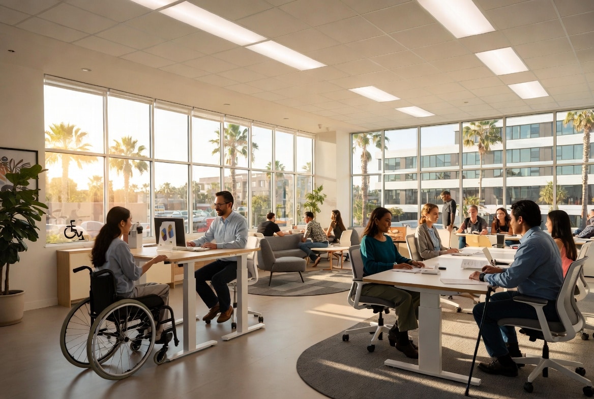 Improving Tenant Retention with Accessibility Compliance in Flex Spaces in Tustin, Orange County