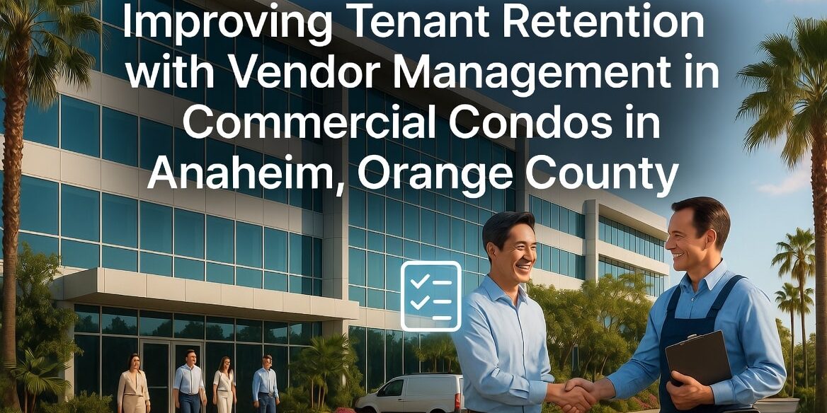 Improving Tenant Retention with Vendor Management in Commercial Condos in Anaheim, Orange County