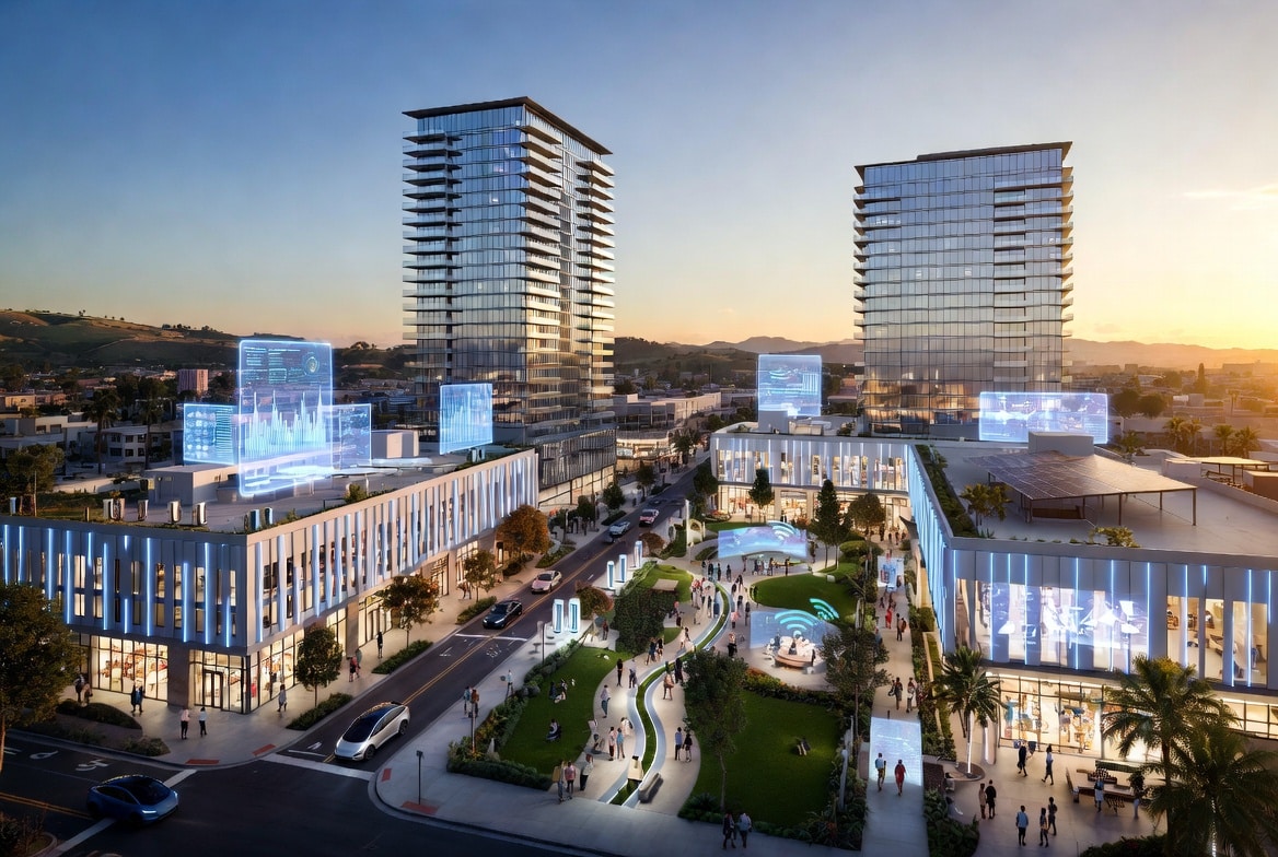 Integrating Technology in Market Trends in Mixed-Use Developments in Brea, Orange County