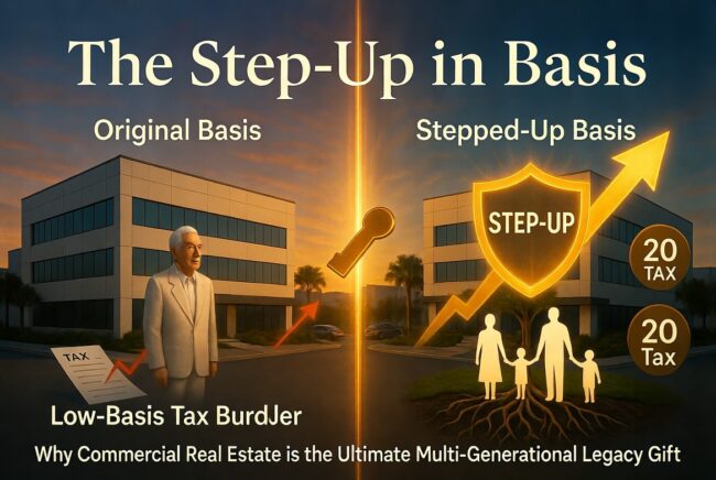 The Step-Up in Basis: Why Commercial Real Estate is the Ultimate Multi-Generational Legacy Gift