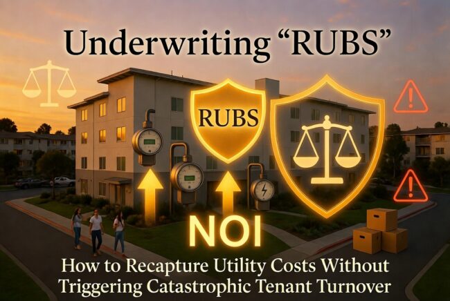 Underwriting “RUBS”: How to Recapture Utility Costs Without Triggering Catastrophic Tenant Turnover