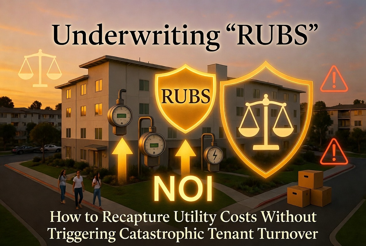 Underwriting “RUBS”: How to Recapture Utility Costs Without Triggering Catastrophic Tenant Turnover