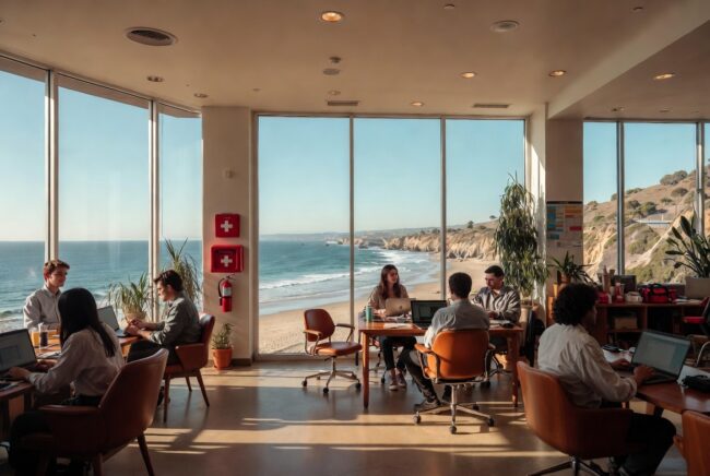 The Impact of Emergency Preparedness in Co-Working Spaces in Laguna Beach, Orange County
