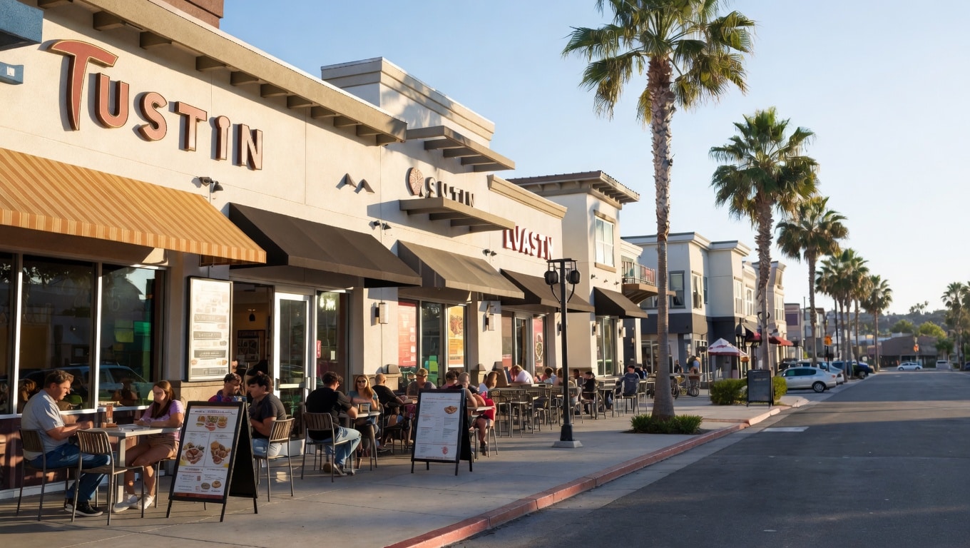 The Impact of Leasing on Restaurants and Food Services in Tustin, Orange County
