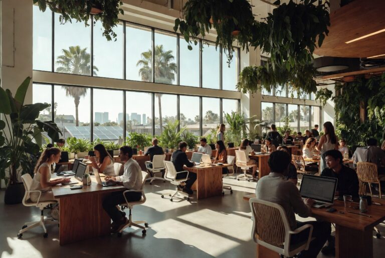 The Impact of Sustainability Practices in Flex Spaces in Santa Ana, Orange County