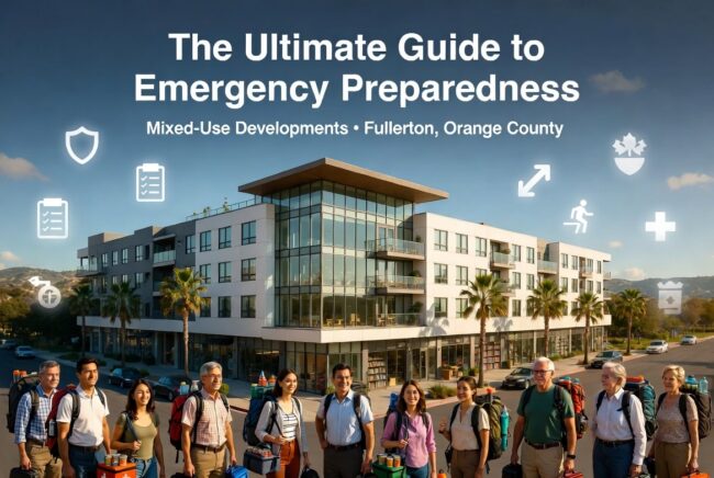 The Ultimate Guide to Emergency Preparedness in Mixed-Use Developments in Fullerton, Orange County