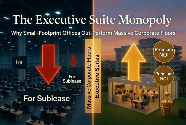 The Executive Suite Monopoly: Why Small-Footprint Offices Out-Perform Massive Corporate Floors