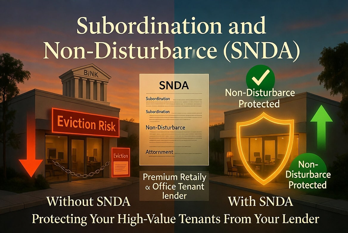 Subordination and Non-Disturbance (SNDA): Protecting Your High-Value Tenants From Your Lender