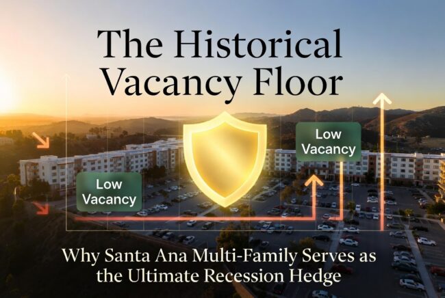 The Historical Vacancy Floor: Why Santa Ana Multi-Family Serves as the Ultimate Recession Hedge