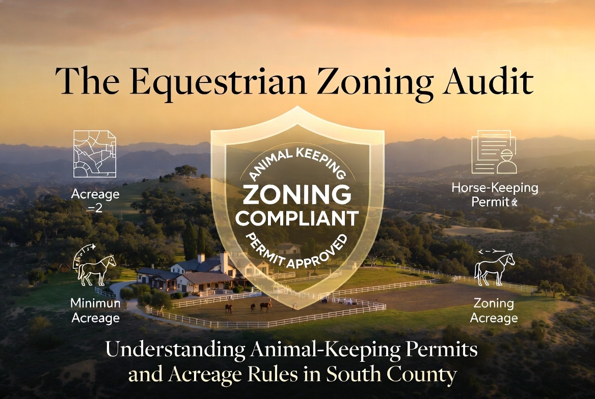 The Equestrian Zoning Audit: Understanding Animal-Keeping Permits and Acreage Rules in South County