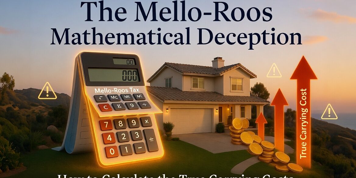 The Mello-Roos Mathematical Deception: How to Calculate the True Carrying Costs of Great Park and Talega Real Estate