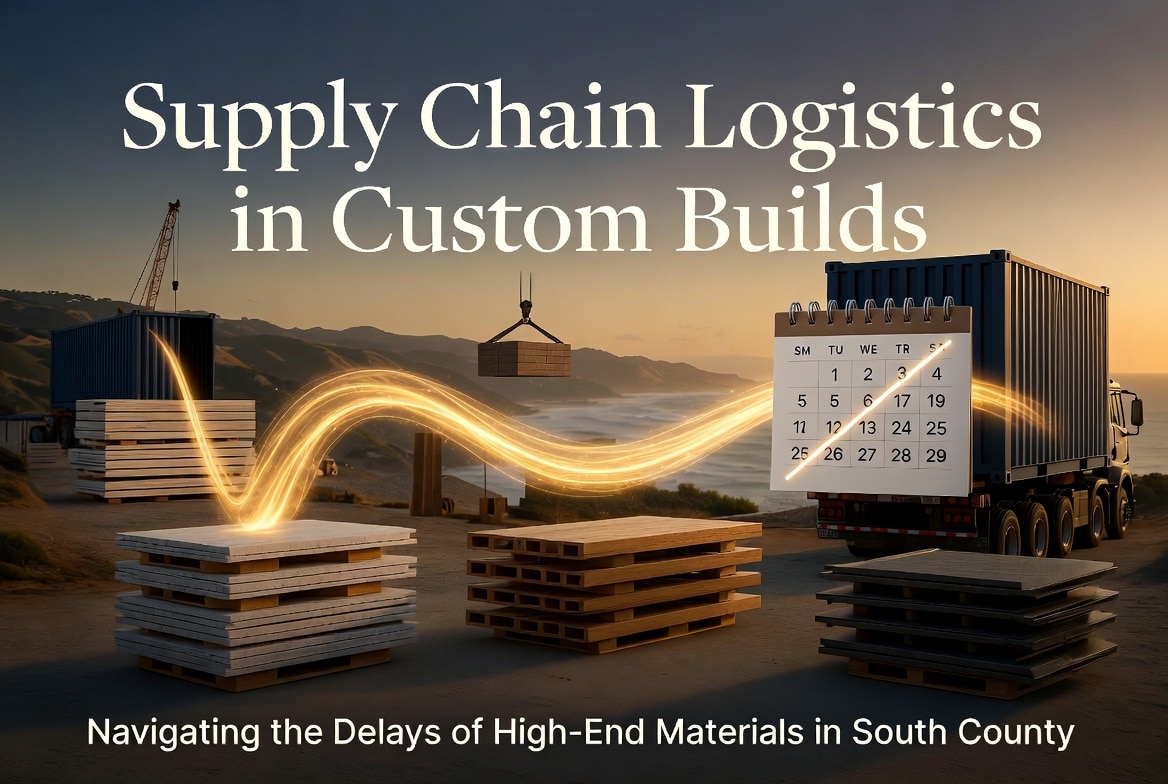 Supply Chain Logistics in Custom Builds: Navigating the Delays of High-End Materials in South County