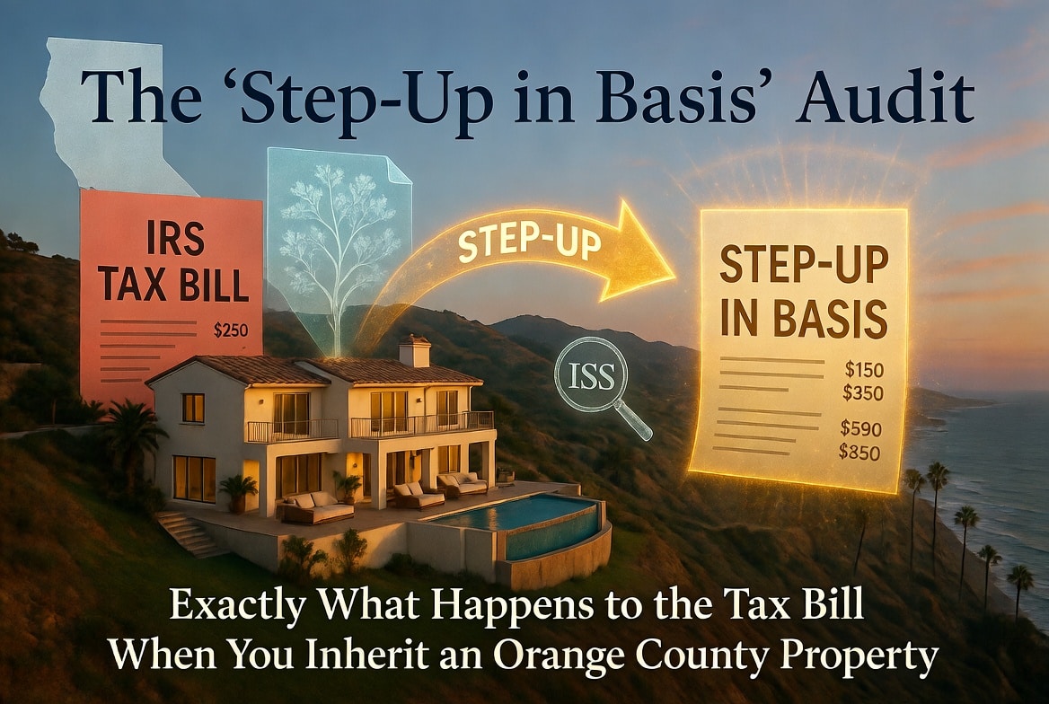 The “Step-Up in Basis” Audit: Exactly What Happens to the Tax Bill When You Inherit an Orange County Property