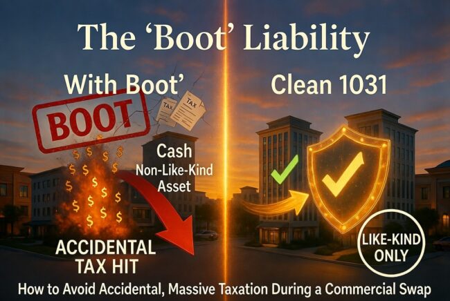 The “Boot” Liability: How to Avoid Accidental, Massive Taxation During a Commercial Swap