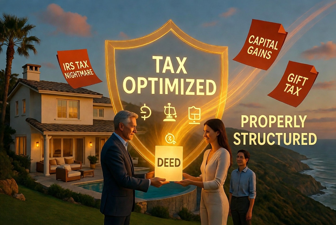 Co-Ownership with Adult Children: How to Structure the Orange County Deed Without Creating a Tax Nightmare
