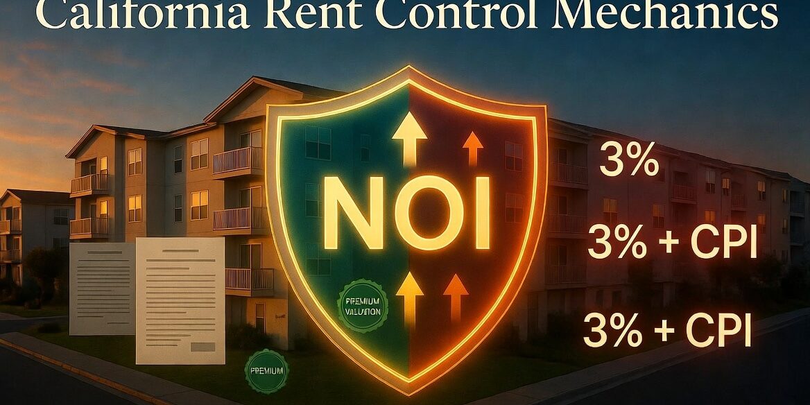 California Rent Control Mechanics: Protecting Your NOI in a Permanently Regulated Environment